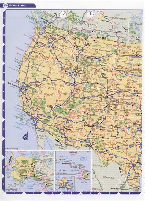 Printable Road Map Of The United States