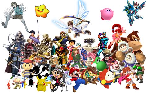 Nintendo Characters Wallpaper - WallpaperSafari