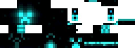 Creeper Azul | Minecraft pe, Skins for minecraft pe, Minecraft skins cool