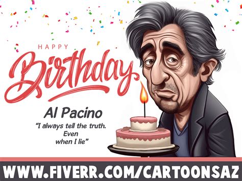 Happy Birthday Al Pacino by CartoonsAZ on Dribbble