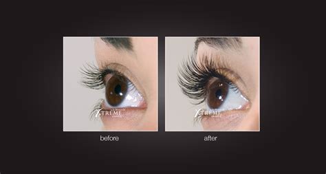 Eyelash Extensions Before and After Photos