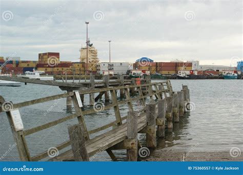 Bluff editorial photography. Image of port, looking, southland - 75360557