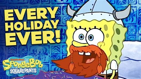 Leif Erikson Day Spongebob