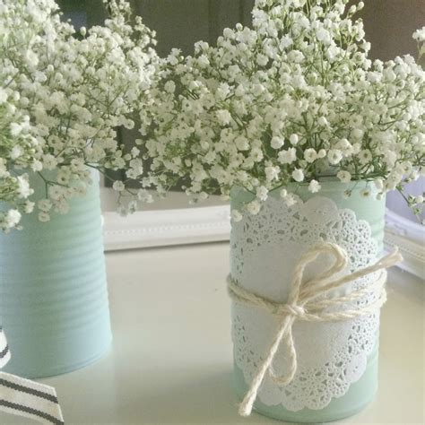 Tin Can Vase Project | White Washed Comfort