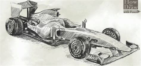 F1 Car Sketch at PaintingValley.com | Explore collection of F1 Car Sketch