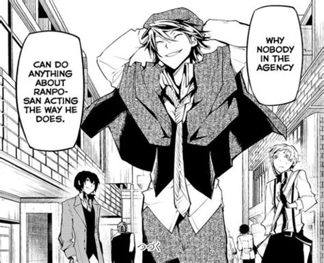 ranpo bsd bungou stray dogs manga panel