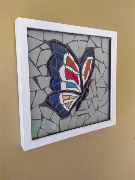 Mosaic butterfly butterfly wall decor colourful art decor. | Etsy