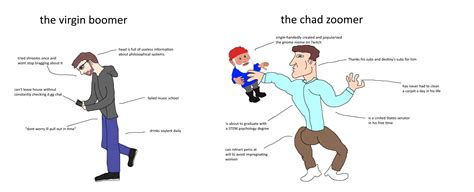 the virgin boomer vs the chad zoomer : r/Destiny