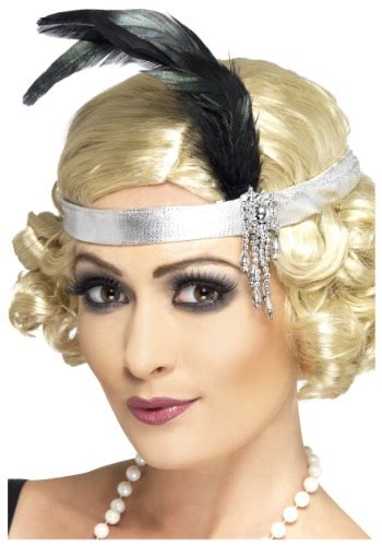 Silver Flapper Headband