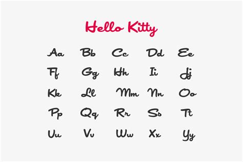 Hello Kitty Font FREE Download | FontSwan