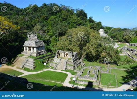 View Palenque Ruins Chiapas Mexico Stock Image - Image of panoramic ...