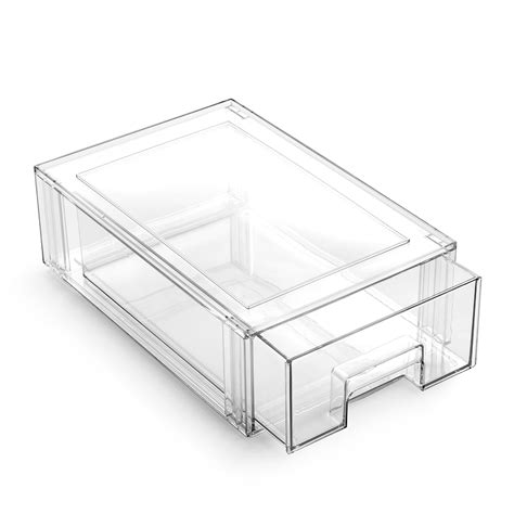 Buy BINO | Stackable Storage Drawer | THE CRATE COLLECTION | Clear ...