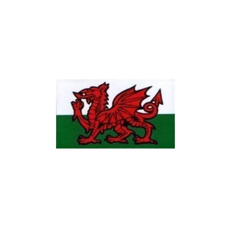 Welsh Dragon/Flag Car Sticker | Bevan Caravan and Camping Supplies