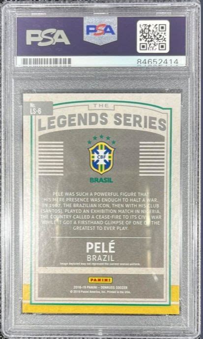 Collectable Card Signed By Pelé - CharityStars