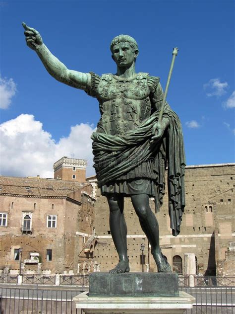 Julius Caesar Statue in Rome, Italy