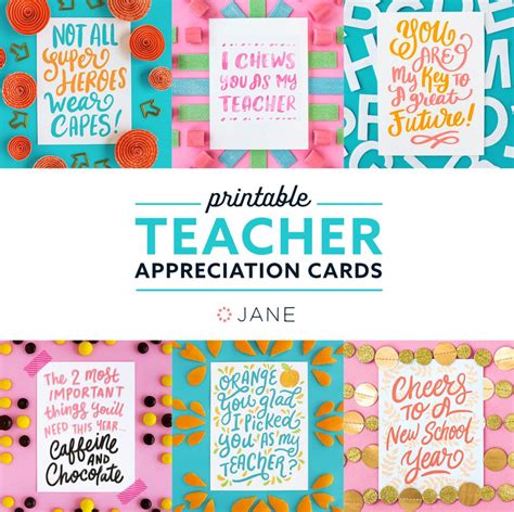 Printable Teacher Appreciation Cards | Printable Card Free