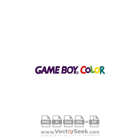 Game Boy Color Logo Vector - (.Ai .PNG .SVG .EPS Free Download)