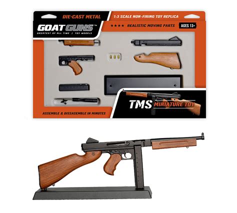 Buy Goats Miniature M1A1 WW2 Model TSMG | 1:3 Scale Build kit Online at ...