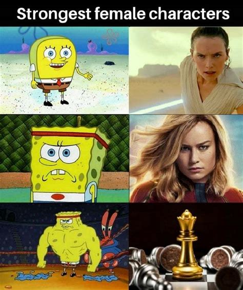 Strongest female characters - Meme by DangerousPizza :) Memedroid