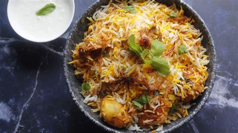 Chicken Dum Biryani Recipe (Hyderabadi Style) | flavours of my kitchen