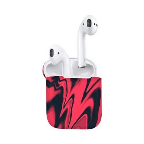 Airpods Ares Red skins, Airpods Skin, एअरबुद्स स्किन - Decalz.In ...