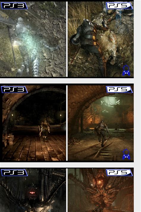 Demon's Souls Remake Graphics Comparison PS5 Vs PS3 Una Breve ...