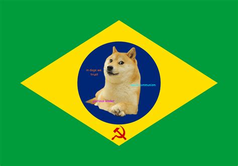 Flag of the Revolutionary State of Doge : r/vexillologycirclejerk