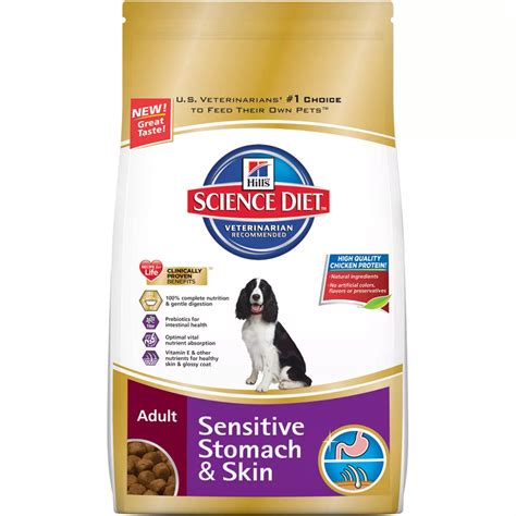 Science Diet Adult Sensitive Stomach & Skin Dry Dog Food, 15.5 Lb ...