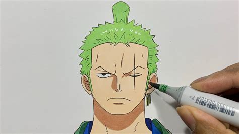 How to Draw Zoro Roronoa Step by Step - One Piece 2022 mới nhất - Dạy ...