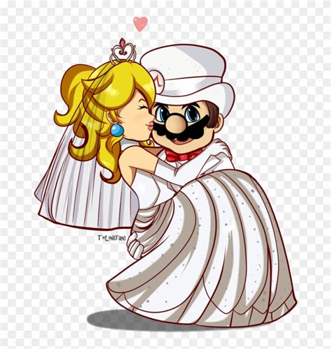 Wedding Mario X Peach By Telinkfan1 - Mario And Peach Wedding - Free ...