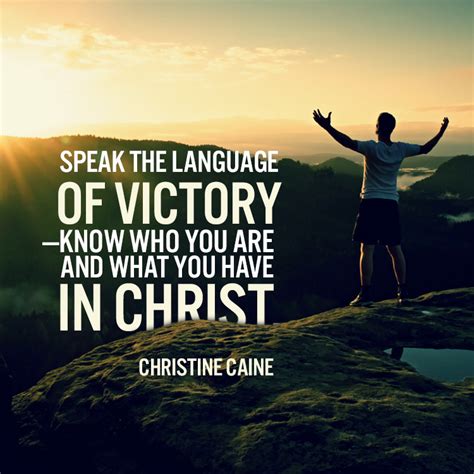 Speak the language of victory - SermonQuotes