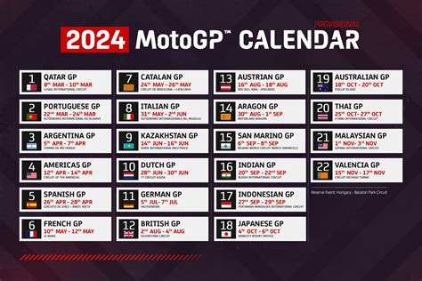 Motogp Calendar 2024 - Hedy Ralina