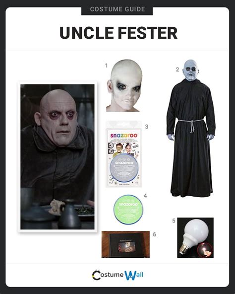 Dress Like Uncle Fester Costume | Halloween and Cosplay Guides