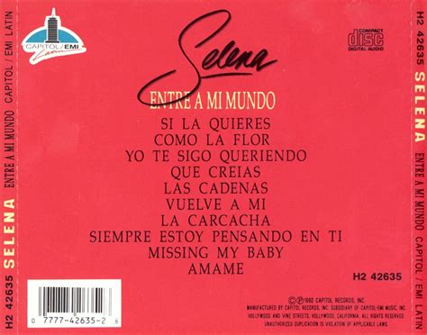 Entre a Mi Mundo - SelenaQuintanilla Wiki