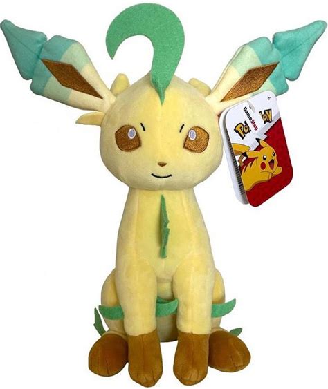 Pokemon Eevee Evolution Leafeon Exclusive 8 Plush Jazwares - ToyWiz