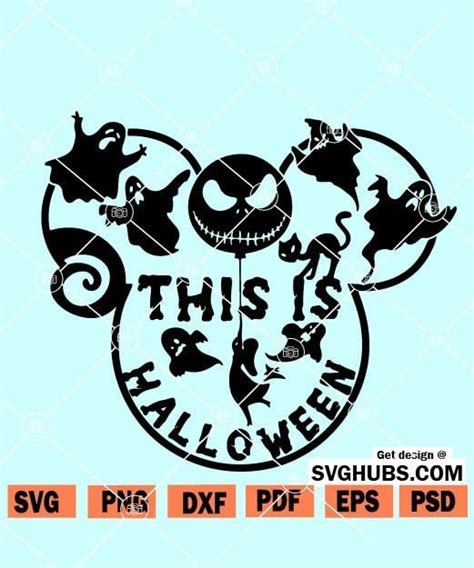 This is Halloween SVG, Inspired by Disney SVG, Disney Halloween SVG