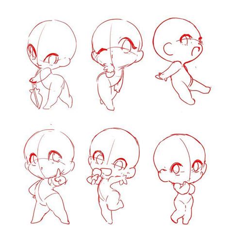 Pin by Lindomar Júnior on 立绘构图 in 2021 | Anime poses reference, Chibi ...