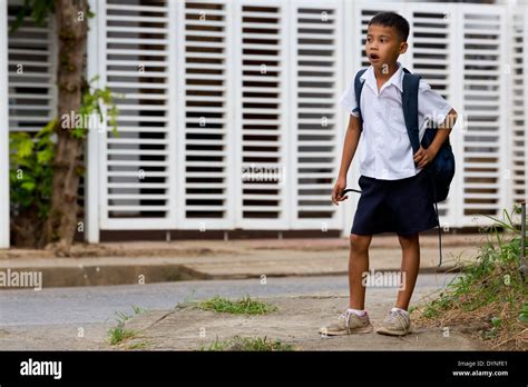 Philippines school uniform hi-res stock photography and images - Alamy