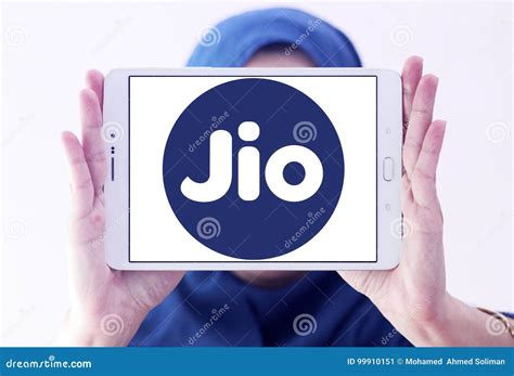 Jio , Reliance Jio Infocomm Limited Logo Editorial Photo - Image of ...