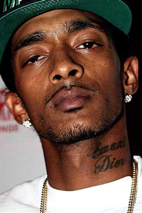 Meanings behind Nipsey Hussle's Tattoos (New Images) - Also Celebrities ...