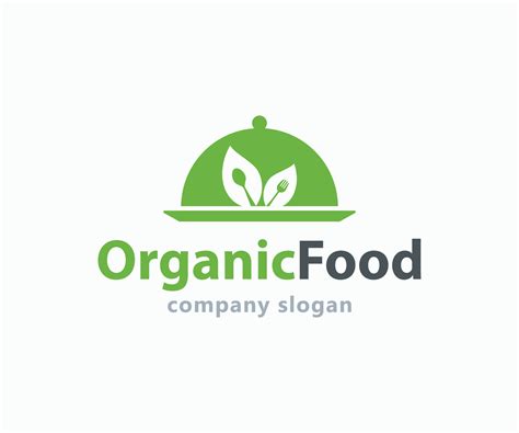 Creative Organic, and Natural Food Logo Design 11074749 Vector Art at ...