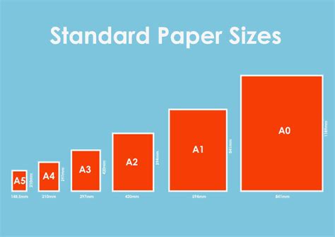 All Printing Paper Sizes Mac X Windows