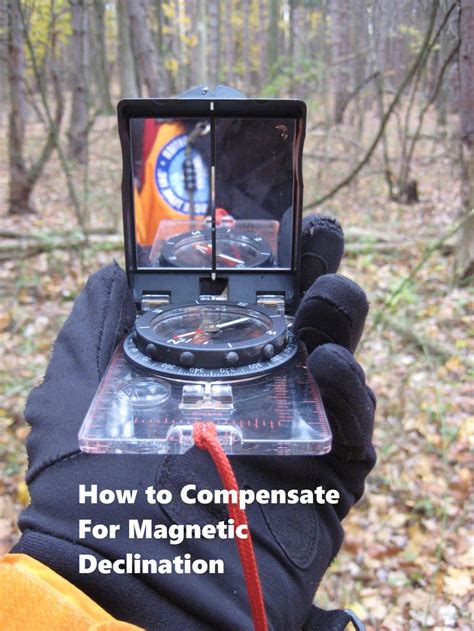 How to Use Magnetic Declination With a Compass | Wilderness survival ...