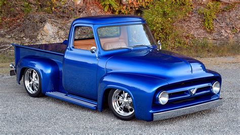 Custom 1953 Ford F-100 Truck With a Coyote Bite