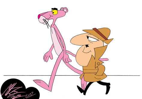 The Pink Panther and Inspector Clouseau by MortenEng21 on DeviantArt