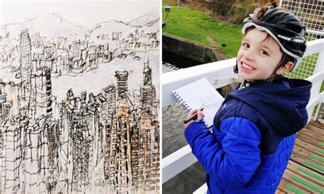 Autistic Boy Draws Detailed Cityscapes From Memory After Just One Look ...