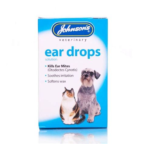 Johnson's Ear Drops for Dogs & Cats – Package Pets