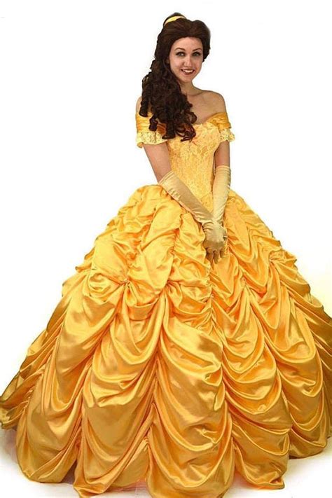 Belle Costume Princess Disney Belle Dress Adult - Etsy