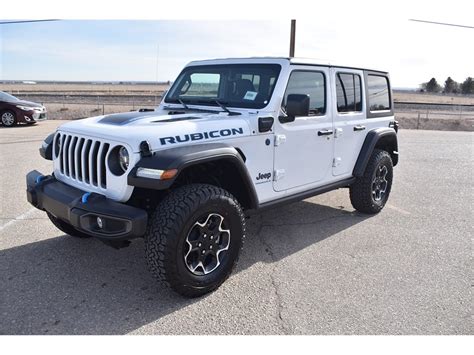 New 2023 Jeep Wrangler 4xe Rubicon 4xe Sport Utility in Artesia #13031 ...