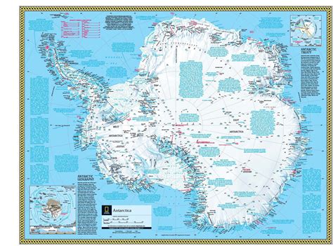 Antarctica Map Topographic Map Antarctica Wall Maps | The Best Porn Website